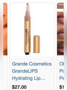 GrandeLIPS Hydrating Lip Plumper - Nude Pink